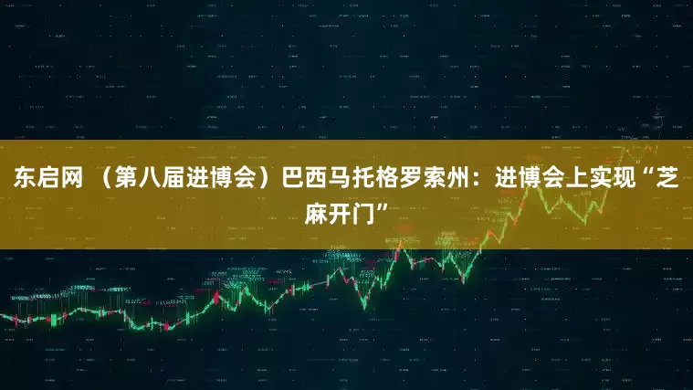 东启网 （第八届进博会）巴西马托格罗索州：进博会上实现“芝麻开门”