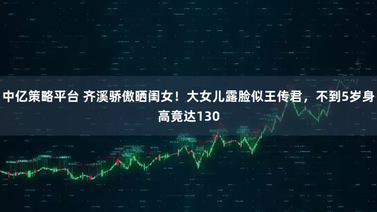 中亿策略平台 齐溪骄傲晒闺女！大女儿露脸似王传君，不到5岁身高竟达130